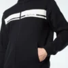 Cursivo Track Jacket- Black Beauty